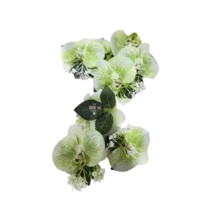 bl044923 hoa bong mau xanh la kt7x10cm
