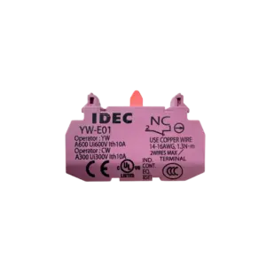 Tiếp điểm phụ, YW-E01 2NC, Idec - Ảnh 1