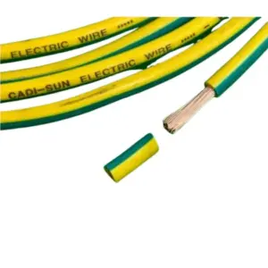 Dây tiếp địa vàng xanh, Cu/PVC 1x10E  (0.6/1kV), Cadisun - Ảnh 1