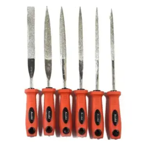 Bộ giũa kim cương 6 cây, AK-3903, Asaki - Ảnh 1