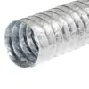 Ống gió mềm bảo ôn bông polyester, D100 (8m/cuộn), TPDUCT - Ảnh 1