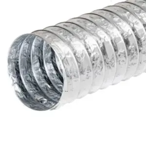 Ống gió mềm bảo ôn bông polyester, D100 (8m/cuộn), TPDUCT - Ảnh 1