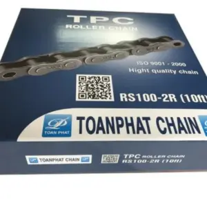 Xích công nghiệp truyền tải, 100-2R (3mét/hộp), OEM - Ảnh 1