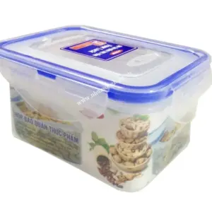 Plastic box (Hop nhua), size 13cmx9.5cmx7cm, 2504, Song Long - Ảnh 1