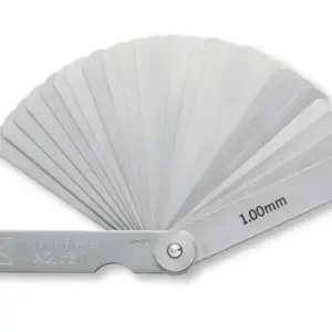 Thước căn lá đo khe hở 0.03-0.40mm 10 lá, 100MR, Niigata - Ảnh 1