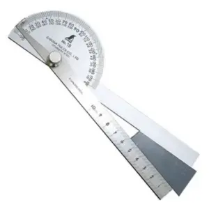 Thước đo góc 10cm, 62490, Shinwa - Ảnh 1