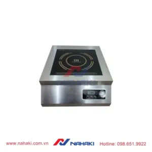 Bếp từ công nghiệp đơn mặt phẳng 5kW, NBT/PK5 220V (KT: 400x500x180mm/ D300x300mm), Nahaki - Ảnh 1