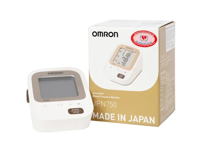 bl051712-may-do-huyet-ap-canh-tay-jpn75-omron Máy đo huyết áp cánh tay, JPN75, Omron - Ảnh 1
