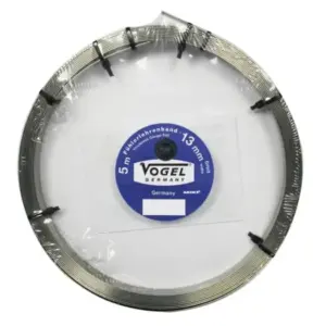 Thước căn lá inox dạng cuộn, 456002 (Dài 5m; Dày 0.02mm; Bản rộng 13mm), Vogel - Ảnh 1