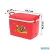 Thùng đựng đá có nút xả đáy, 60 lít (màu xanh dương), Duy Tân - Ảnh 1