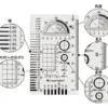 Thước đo vết nứt, CM-CKD (0.03-1.5mm), Niigata - Ảnh 1