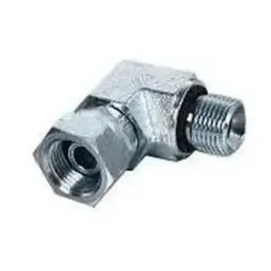 Đầu nối vuông xoay inox, 1/2" (size 21); ren BSPP, Trung Quốc - Ảnh 1