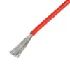 Dây cáp tín hiệu silicon không lưới, 14AWG (màu đỏ; tiết diện lõi 2.08mm2; đường kính dây 3.5mm; 200m/ cuộn), OEM - Ảnh 1