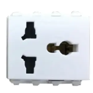 Ổ cắm đa năng có màn che, WEI117107SW (16A; 250VAC), Panasonic - Ảnh 1