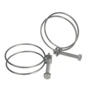 Đai siết 2 quai inox 304, M5*F26-30, OEM - Ảnh 1