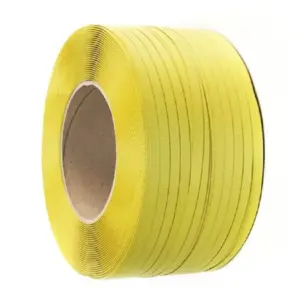 Dây đai PP, 12x0.8mm; 10kg/cuộn; màu vàng, Việt Nam - Ảnh 1