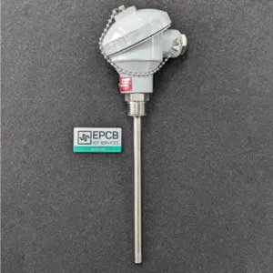 Can nhiệt củ hành, WRN-230 (PT100 - dải đo 20 -450ºC; KT: phi 16mm x L450mm; ren 27), OEM - Ảnh 1