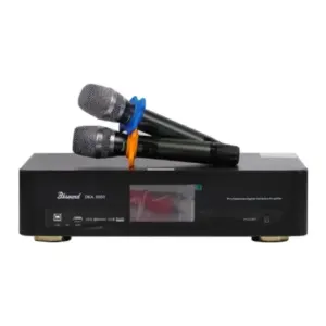 Âm ly kỹ thuật số 2 kênh 750W, DKA 8500 (phụ kiện chính gồm 1 âm ly/ 2 tay micro/ 1 dây nguồn), BKSound - Ảnh 1