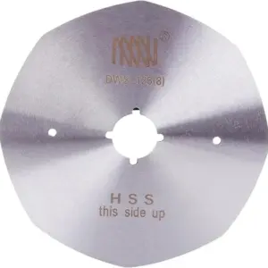 Lưỡi dao cắt vải 8 cạnh, D125x21mm, OEM - Ảnh 1