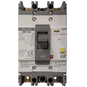 Aptomat chống giật, EBN52c (2P 40A 30mA 30kA), LS - Ảnh 1