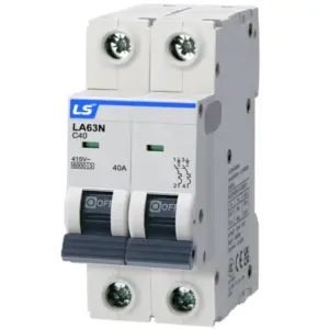 Cầu dao tự động, LA63N-2P-40A, LS - Ảnh 1