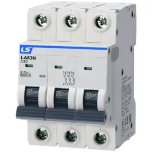 Cầu dao tự động, LA63N-3P-40A, LS - Ảnh 1