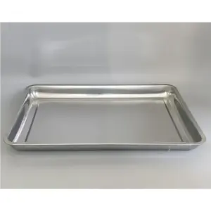 Khay inox 201, KT: 60x40x5cm, OEM - Ảnh 1