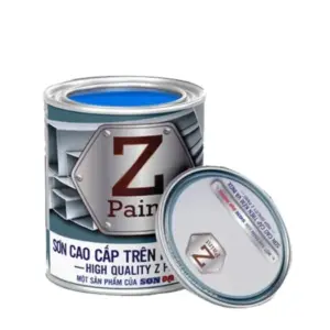 Sơn chống rỉ mạ kẽm và inox Zpaint Gold, S.AC-P6(Zn) (Màu đỏ Đo-01; 2.5kg/ lon), Đại Bàng - Ảnh 1