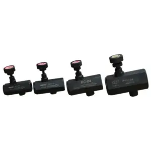Van tiết lưu dầu 1 chiều thủy lực, KC-02 (ren 1/4"; thép hợp kim), OEM - Ảnh 1