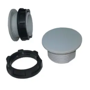 Nắp bảo vệ phẳng, đường kính lỗ phi 22 (KT: Cao 43 mmx dày 20 mm), Trung Quốc - Ảnh 1