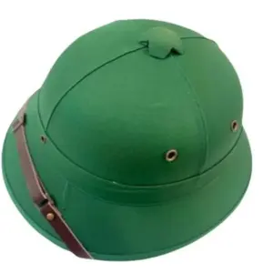 Mũ cối, màu xanh lá, OEM - Ảnh 1