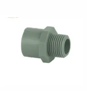 Nối thẳng ren ngoài PVC, D48-1.1/2" PN10, Tiền Phong - Ảnh 1