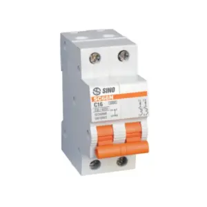 Cầu dao tự động, SC68N/C2050 (2P 50A 6kA), Sino - Ảnh 1