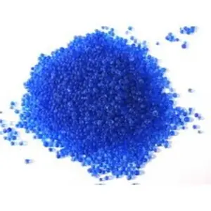 Hạt hút ẩm silica gel xanh, kích thước hạt:2-4mm; 12.5kg/bao, OEM - Ảnh 1