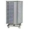 Tủ đựng linh kiện 4 hướng xoay tròn, CA1003A (KT:670*670*1366mm), Choongang - Ảnh 1