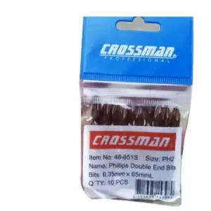 Mũi bắn vít 2 đầu 4 cạnh, 48-651S  (10 cái/vỉ) , Crossman - Ảnh 1